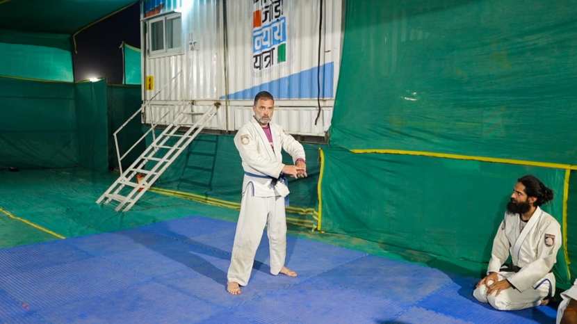 rahul gandhi jujutsu, rahul gandhi jiu martial arts