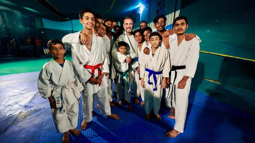 rahul gandhi jujutsu, rahul gandhi jiu martial arts