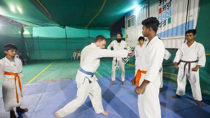 rahul gandhi jujutsu, rahul gandhi jiu martial arts