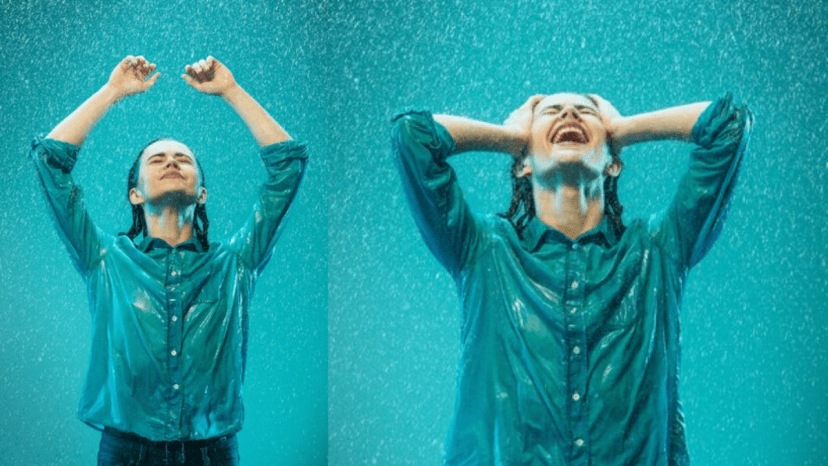 What happens to the body when you get drenched by the rain