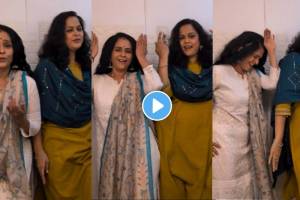 Aishwarya Narkar Dance With Amruta Raorane On aamir khan and Karisma Kapoor song