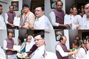 office bearers including former corporators from Kalwa-Mumbara join ajit pawar group