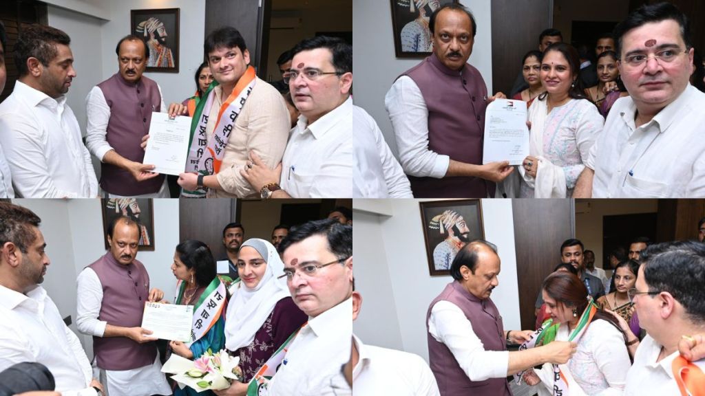 office bearers including former corporators from Kalwa-Mumbara join ajit pawar group