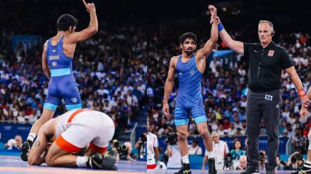 Aman Sehrawat Becomes Indias youngest Olympic medalist