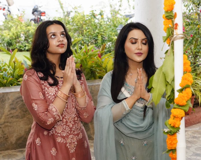 Amruta Fadnavis Shravani Somavar 2024