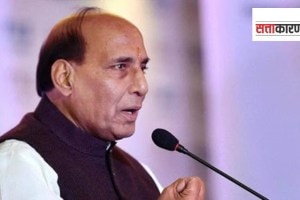 BJP RSS ties state polls Bangladesh unrest Rajnath Singh BJP President