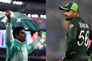 Babar Azam Trolled After Congratulating Arshad Nadeem with Post