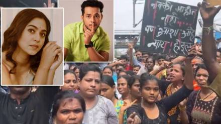 Badlapur Sexual Assault Case Mrunmayee Deshpande and Akshay Kelkar Reaction on Badlapur case