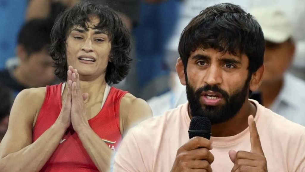 Bajrang Punia on Vinesh Phogat retirement