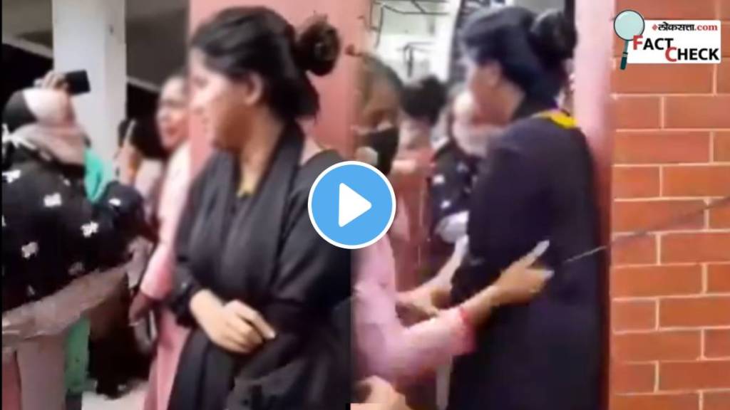 Bangladesh Violence Viral Video Muzlim women Tied Hindu women to poles Fact check