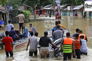 Why are some elements in Bangladesh holding India responsible for the floods