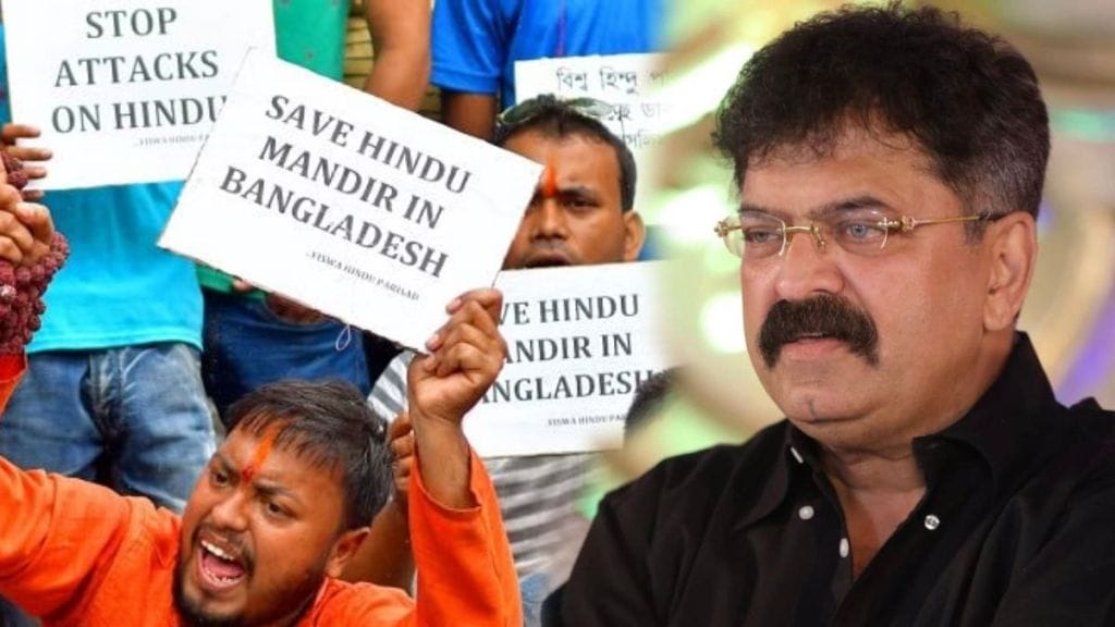 Bangladesh violence against hindus Jitendra Awhad