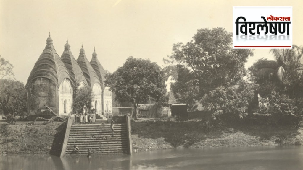 Dhakeshwari Temple (1904), Photograph taken by Fritz Kapp