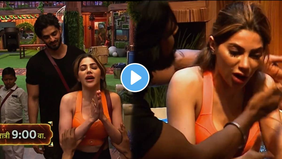 Bigg Boss Marathi Season 5 Nikki Tamboli Arbaz Patel Fight Bigg Boss Marathi नकक अरबजचय