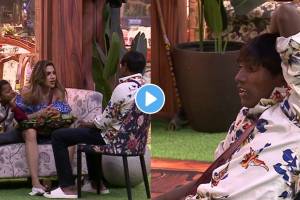 Bigg Boss Marathi Season 5 suraj Chavan talk with nikki tamboli about first love