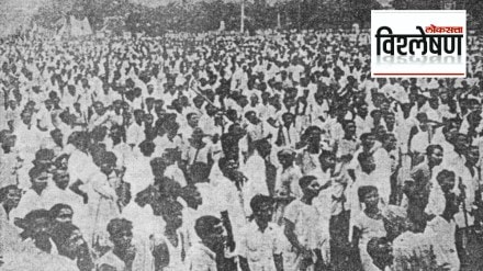 The crowd at the Muslim League rally at the Maidan.