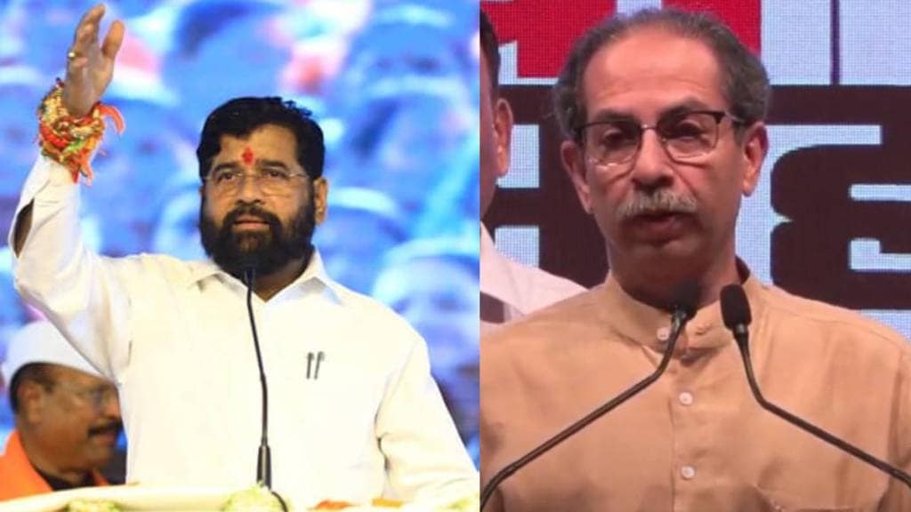 Uddhav Thackeray Did Mimicry of Eknath Shinde