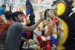 Ganesha idol business will get boost of group development establishment of Ganesh idol business company in Hamrapur