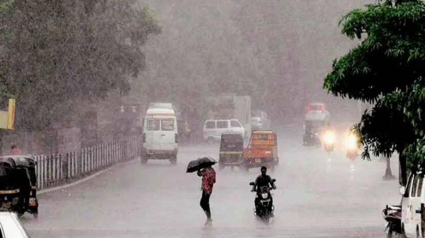 Chance of heavy rain in some parts of the state and light rain in some places