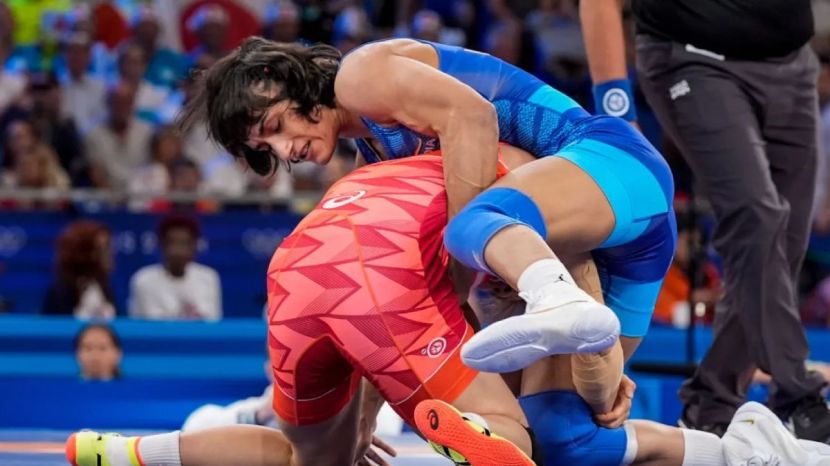 Japan’s Yui Susaki and India’s Vinesh Phogat