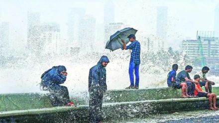 Meteorological Department predicted heavy rain in Mumbai today