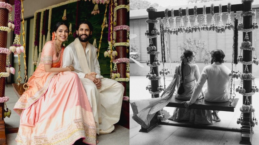 Sobhita Dhulipala shared engagement photos with Naga Chaitanya