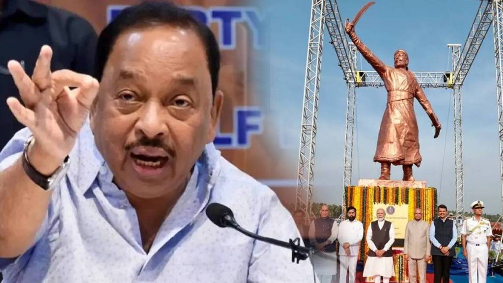 Narayan Rane on Statue Collapse