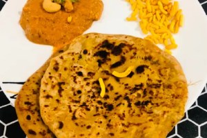 Shev Paratha Recipe in marathi how to make