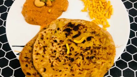 Shev Paratha Recipe in marathi how to make