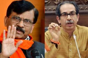 Sanjay Raut and Uddhav Thackeray