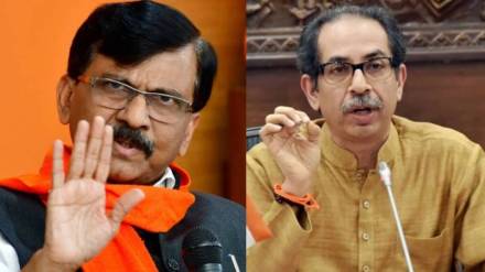 Sanjay Raut and Uddhav Thackeray