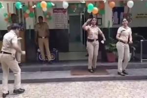 police Nagpur dance, police dance suspended nagpur,