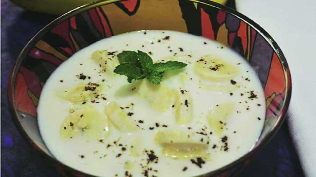 banana raita recipe