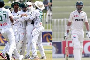 Pakistan drop in the World Test Championship table after defeat against Bangladesh