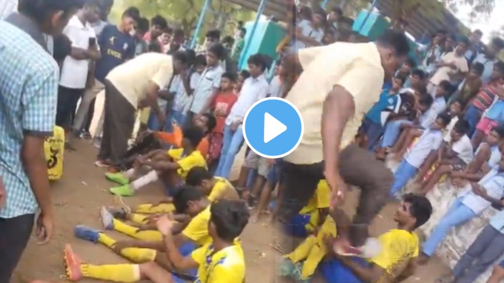 ‘Are You Man Or A Woman?’: Physical Education Teacher In Tamil Nadu Beats Up Students Over Poor Show In Football Match Video