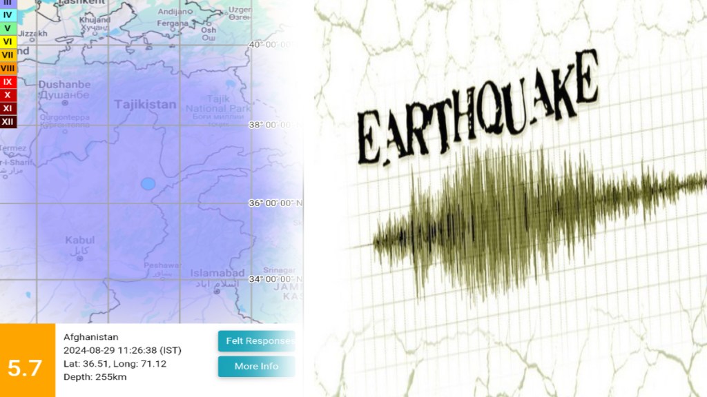 Earthquake Today in Afghanistan, Delhi NCR Latest News in Marathi