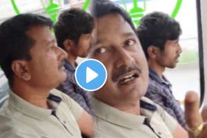 PMPMLbus Bhosari video viral bhosari woman passenger assaulted fo asking person sitting in reserved seat for women