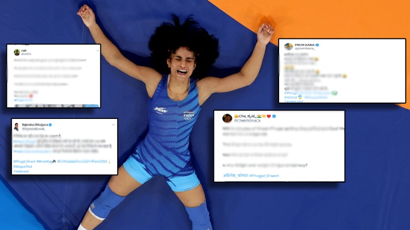 internet user on vinesh phogat disqualified