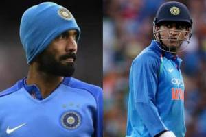 Dinesh Karthik apologized to Dhonis fans