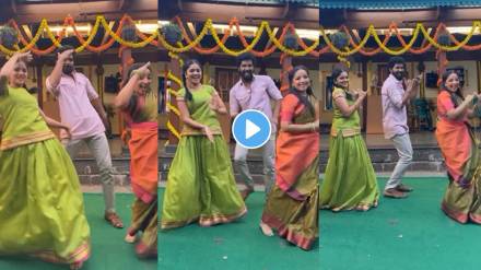 lakhat ek amcha dada fame nitish Chavan dance with isha and juee tanpure on O Pilaga Venkati song