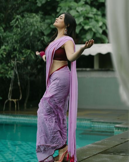 Prarthana Behere Jawkar Rain Photoshoot