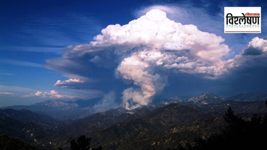 Pyrocumulonimbus cloud increase in Pyrocumulonimbus clouds leading to more wildfires