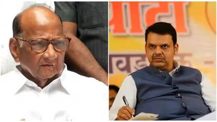 Sharad Pawar and Devendra Fadnavis