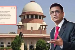 Scammer impersonates CJI DY Chandrachud