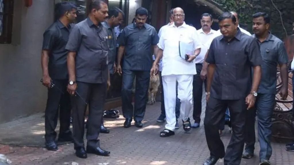 Sharad Pawar Z PLUS SECURITY