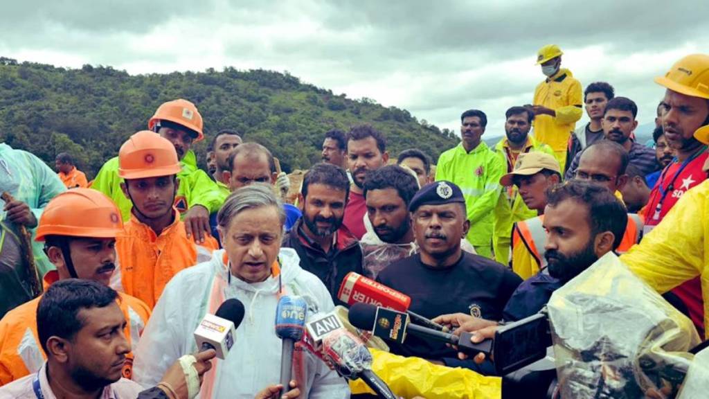 Shashi Tharoor on Wayanad Flood