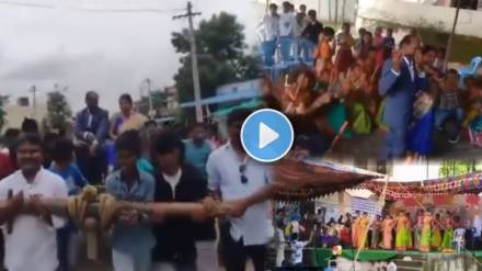 Students gave their retiring teacher unforgettable farewell