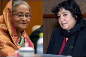 Taslima Nasreen and Shaikh Haseena