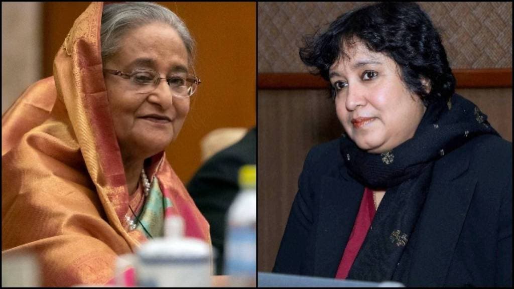 Taslima Nasreen and Shaikh Haseena