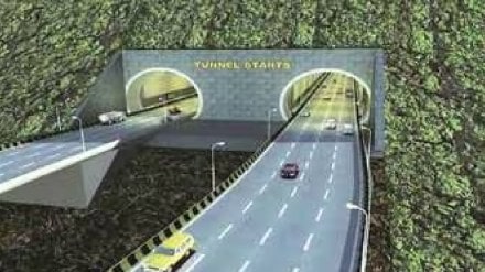 Thane Borivali subway work problem for Thane